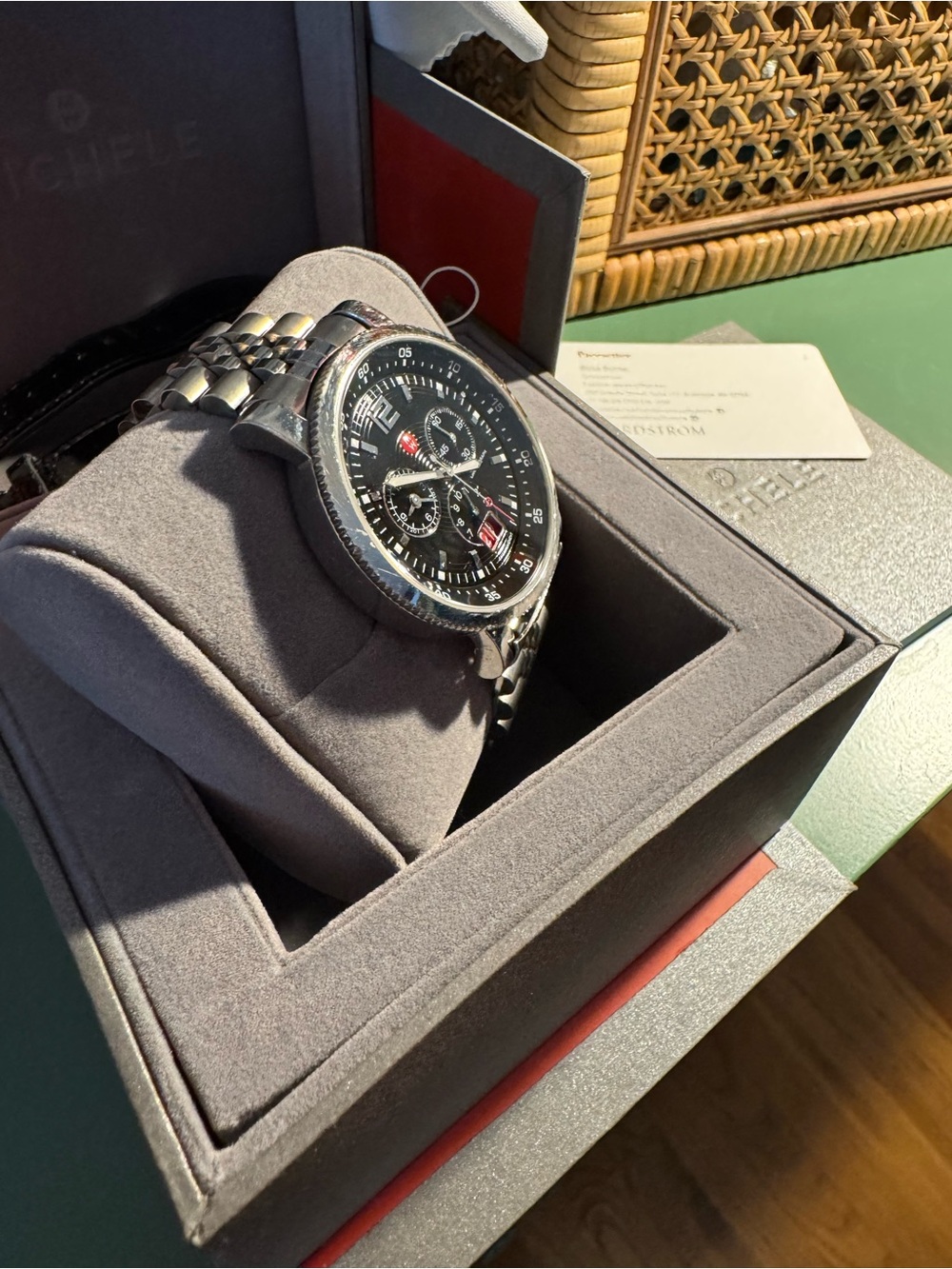 Michele Chronograph Watch - Picture 2 of 6
